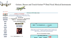 Desktop Screenshot of davebunkerguitars.com